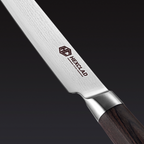 Damascus Steel Steak Knife Set, 4-pc (Espresso)