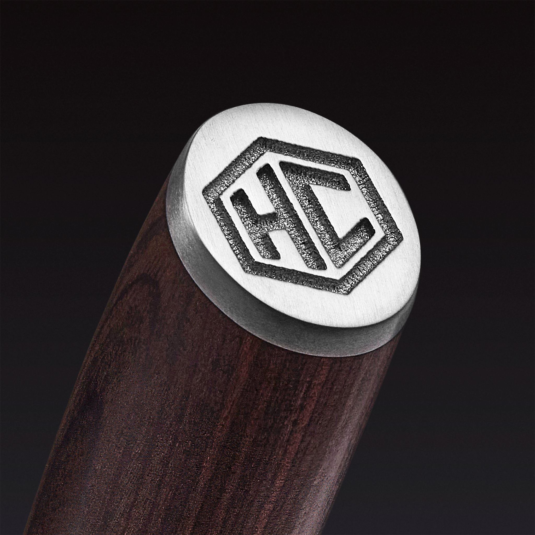 Damascus Steel Steak Knife Set, 8-pc (Espresso)