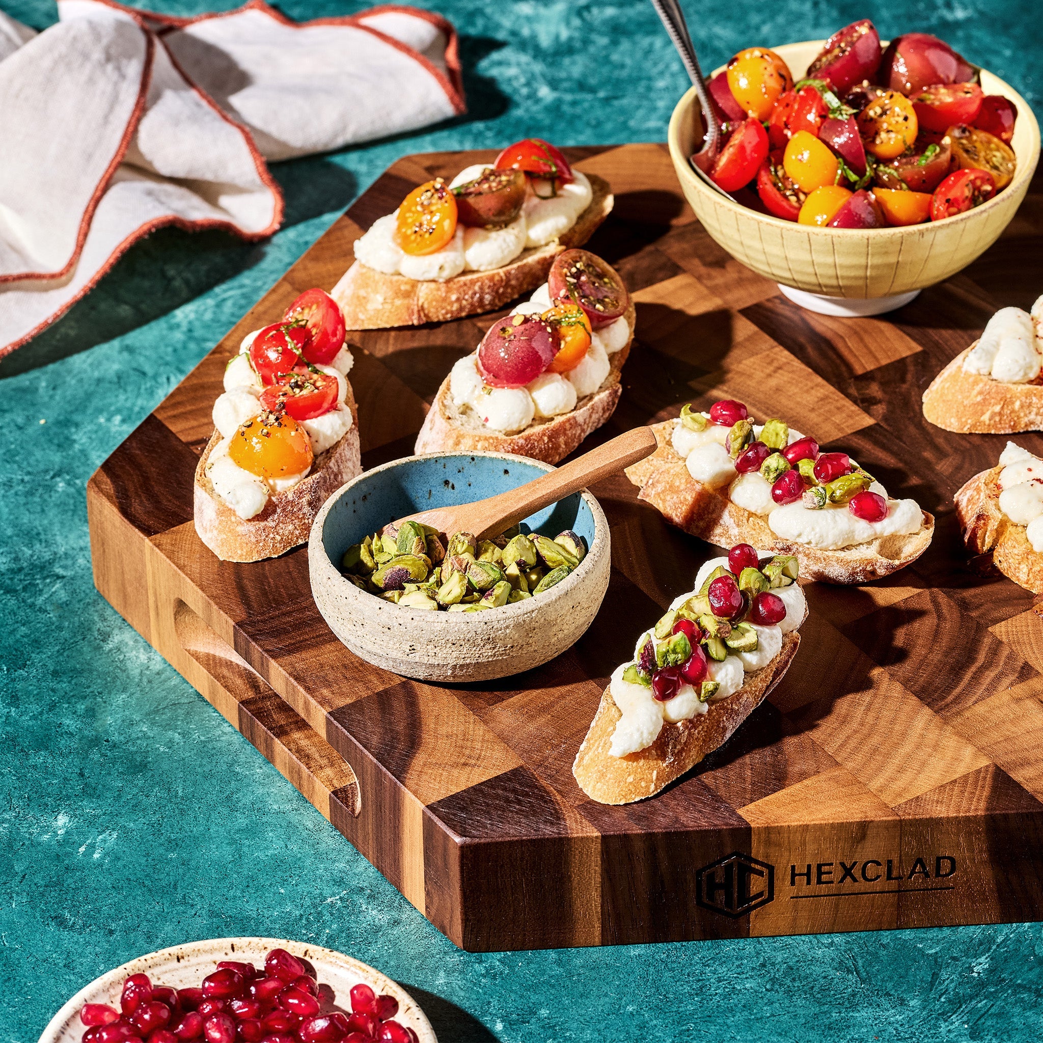 End Grain Walnut Charcuterie Board