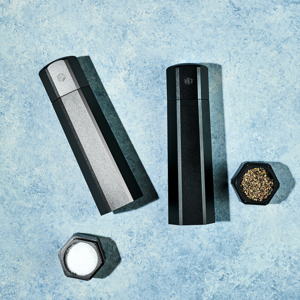 HexMill Salt and Pepper Grinder Set
